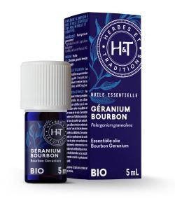 Géranium bourbon (Pelargonium X asperum var.)
